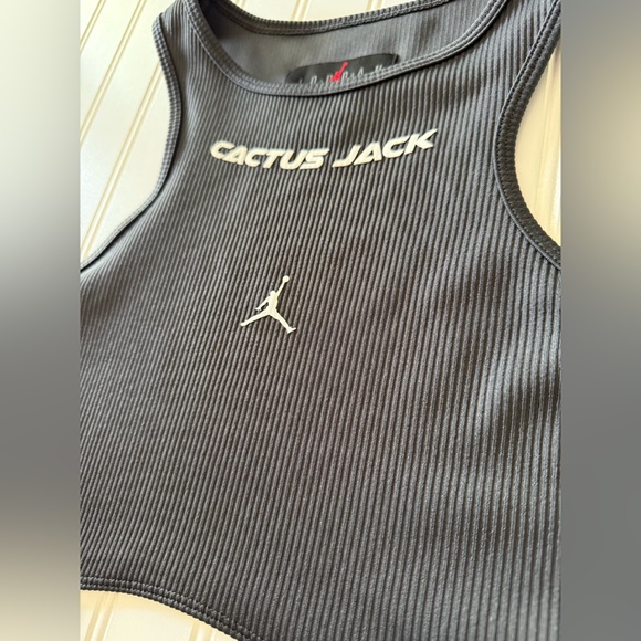 Cactus Jack by Travis Scott Black and Brown Tank Top - Picture 4 of 8
